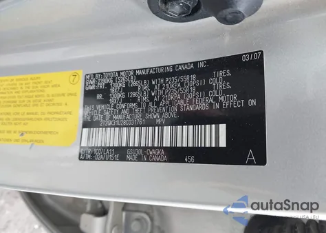 2008 Lexus Rx 350 from USA, damaged, VIN 2T2GK31U28C031761